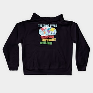 Tectonic Types Kids Hoodie